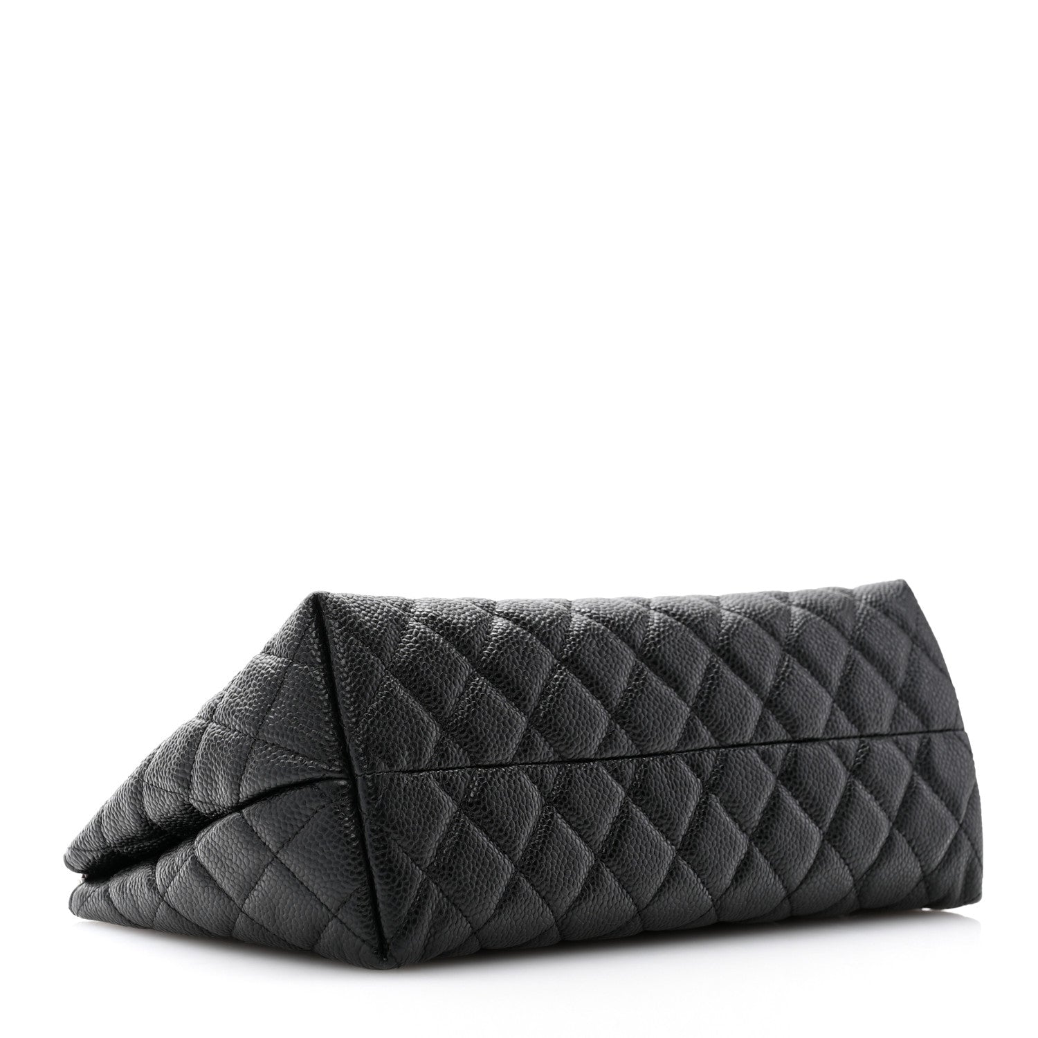 Chanel Caviar Quilted Cosmetic Case Black 4 of 10