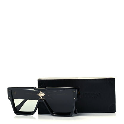 Louis Vuitton Acetate Swarovski Crystal Cyclone Sunglasses Z1578W Black 8 of 8