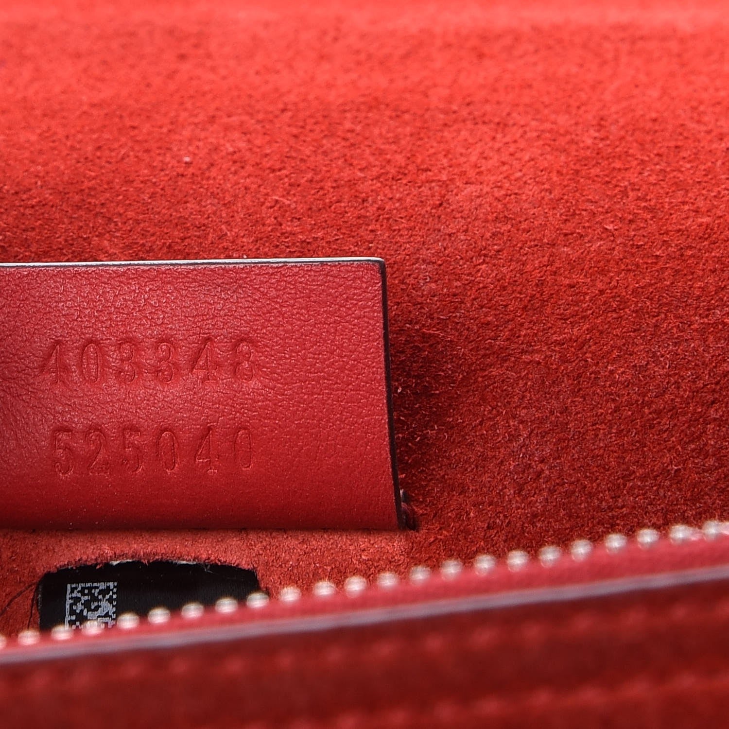 Gucci GG Supreme Monogram Suede Cudu Medium Dionysus Shoulder Bag Beige Ebony Vulcanic Red 10 of 10