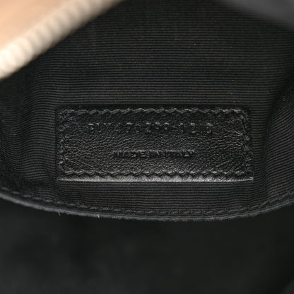 Saint Laurent Lambskin Monogram Small Lou Camera Bag Dark Beige 7 of 19