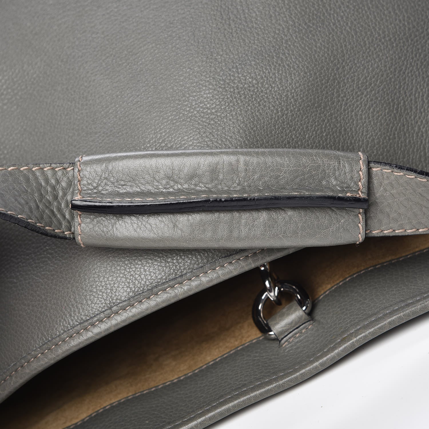 Gucci Pebbled Calfskin Large Hobo Green 15 of 15