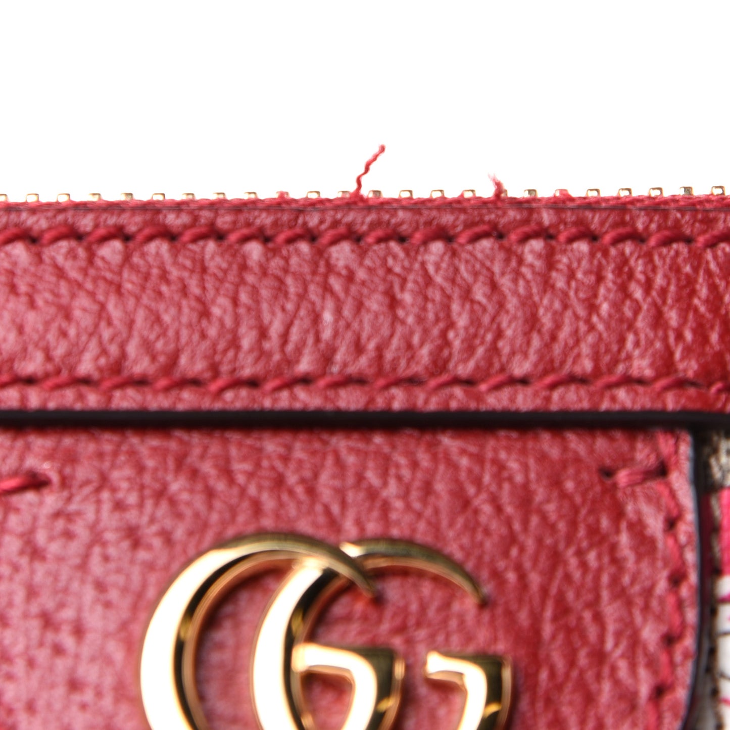 GG Supreme Monogram Flora Web Medium Ophidia Boston Red