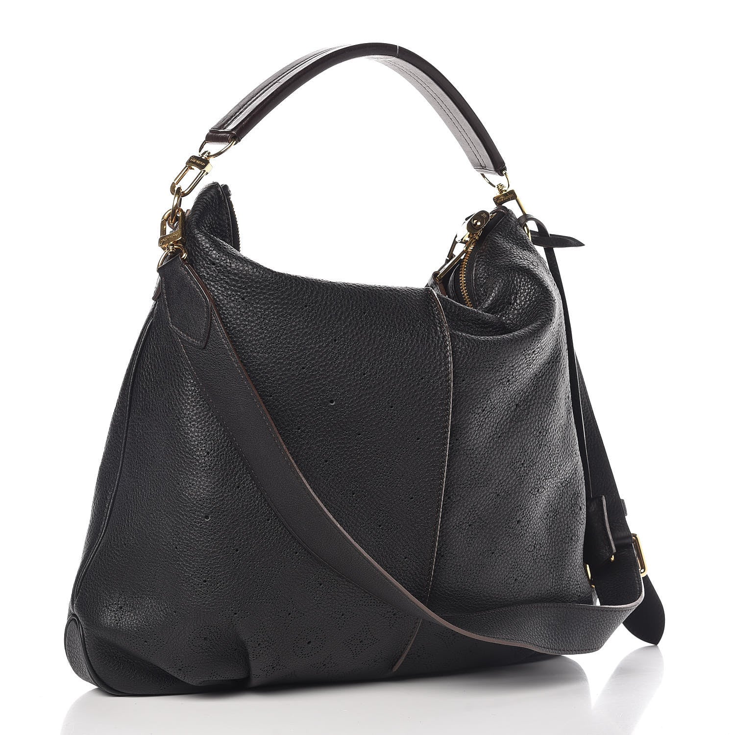 Louis Vuitton Mahina Selene MM Black 3 of 13