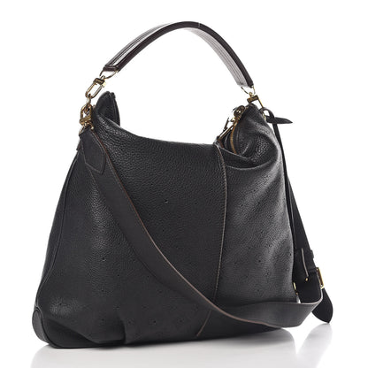 Louis Vuitton Mahina Selene MM Black 3 of 13