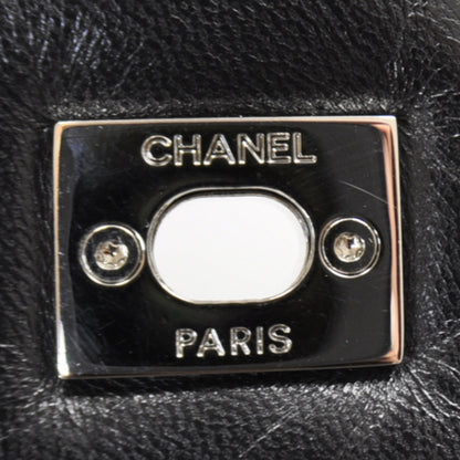 Chanel Lambskin Quilted Beijing Backpack Bag Black 9 of 14