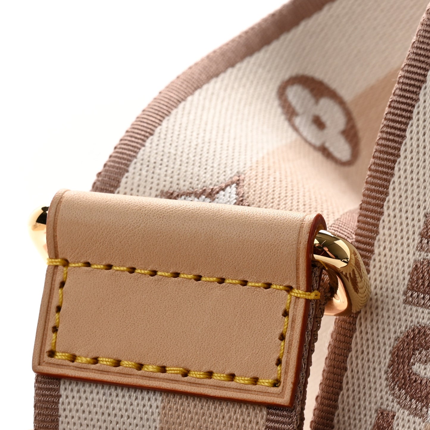 Jacquard Speedy Bandouliere 20 Shoulder Strap Beige