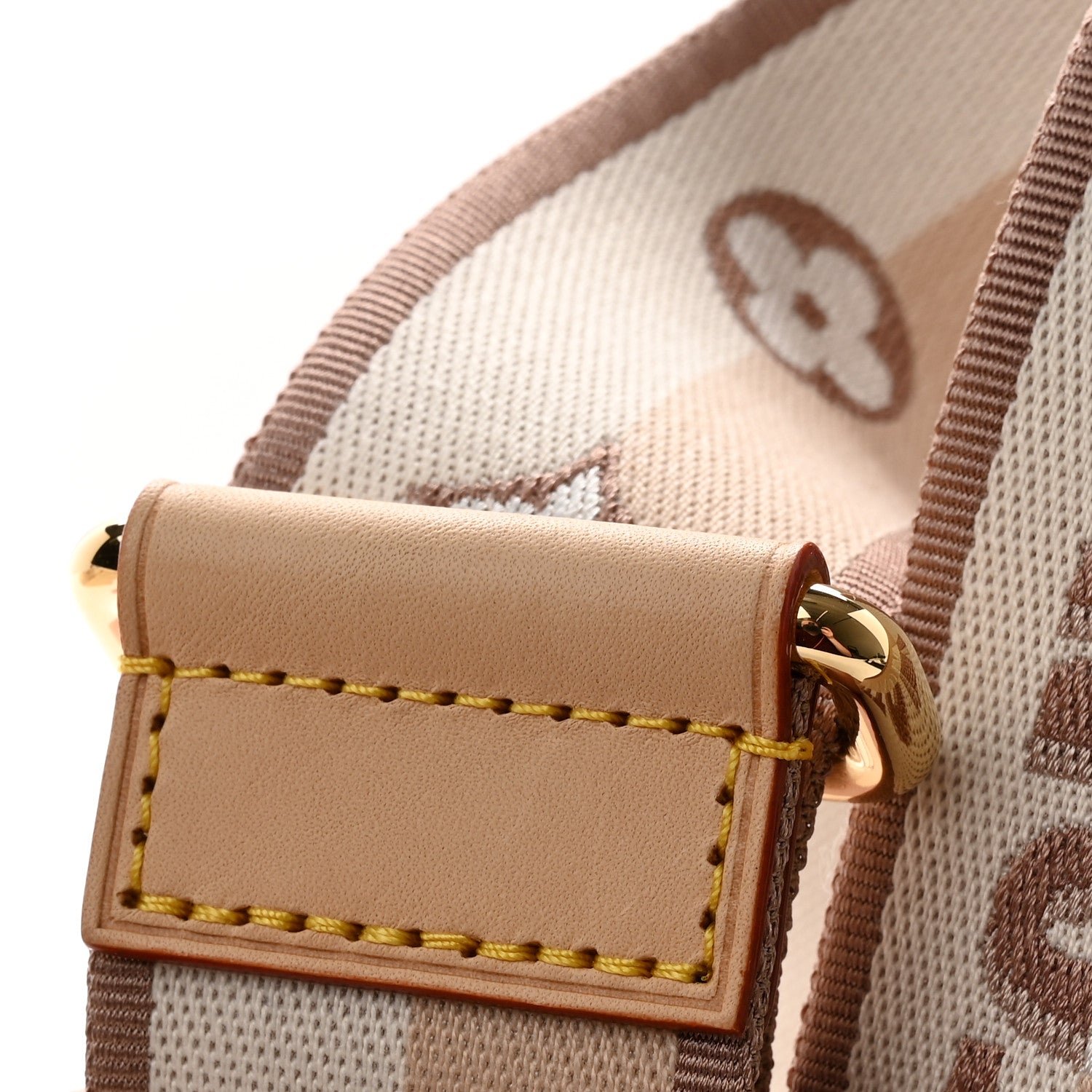 Louis Vuitton Jacquard Speedy Bandouliere 20 Shoulder Strap Beige 8 of 8