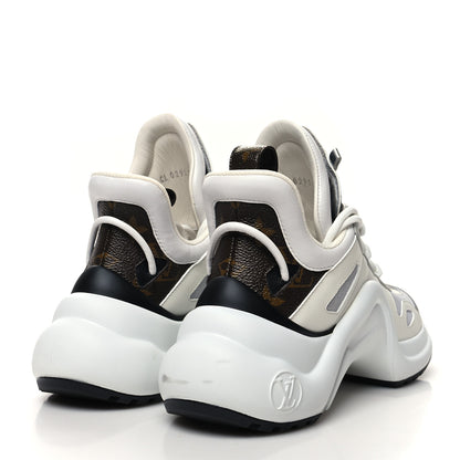 Louis Vuitton Monogram LV Archlight Sneakers 35.5 Grey White 4 of 8