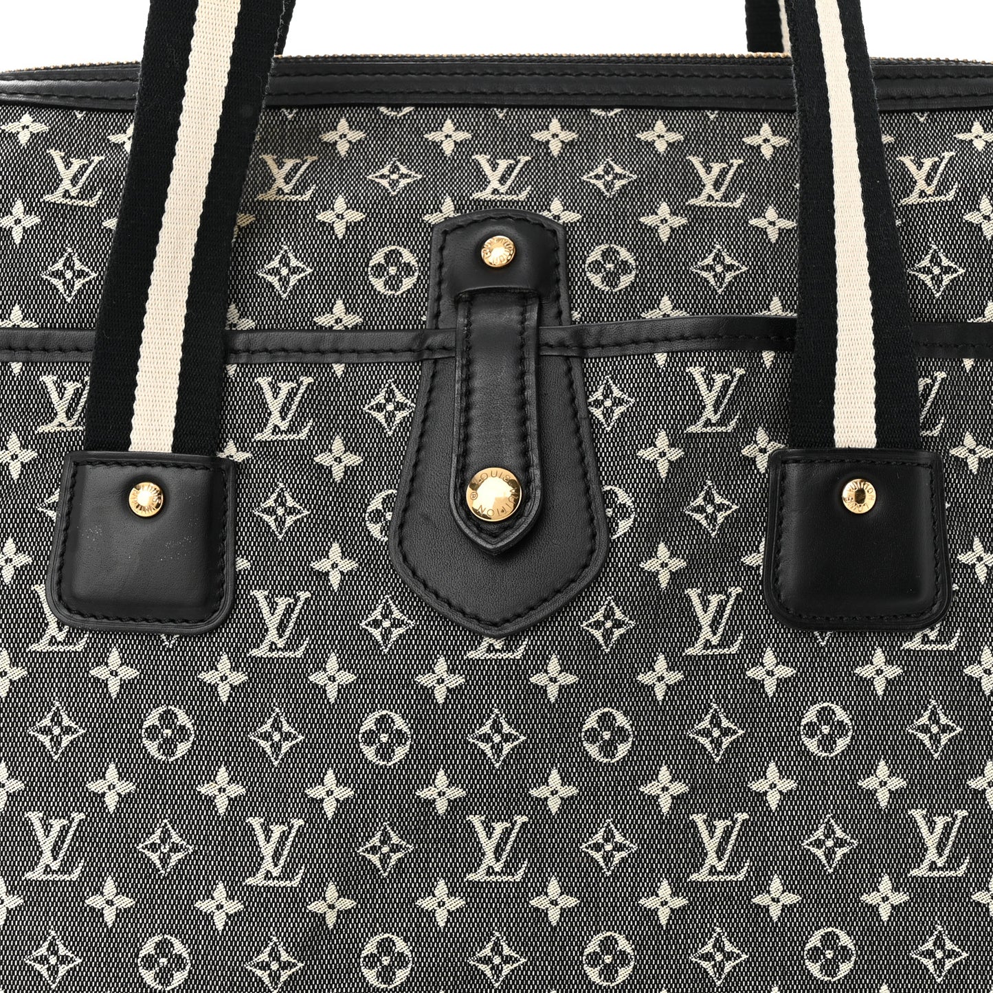 Mini Monogram Mary Kate Cabas Black