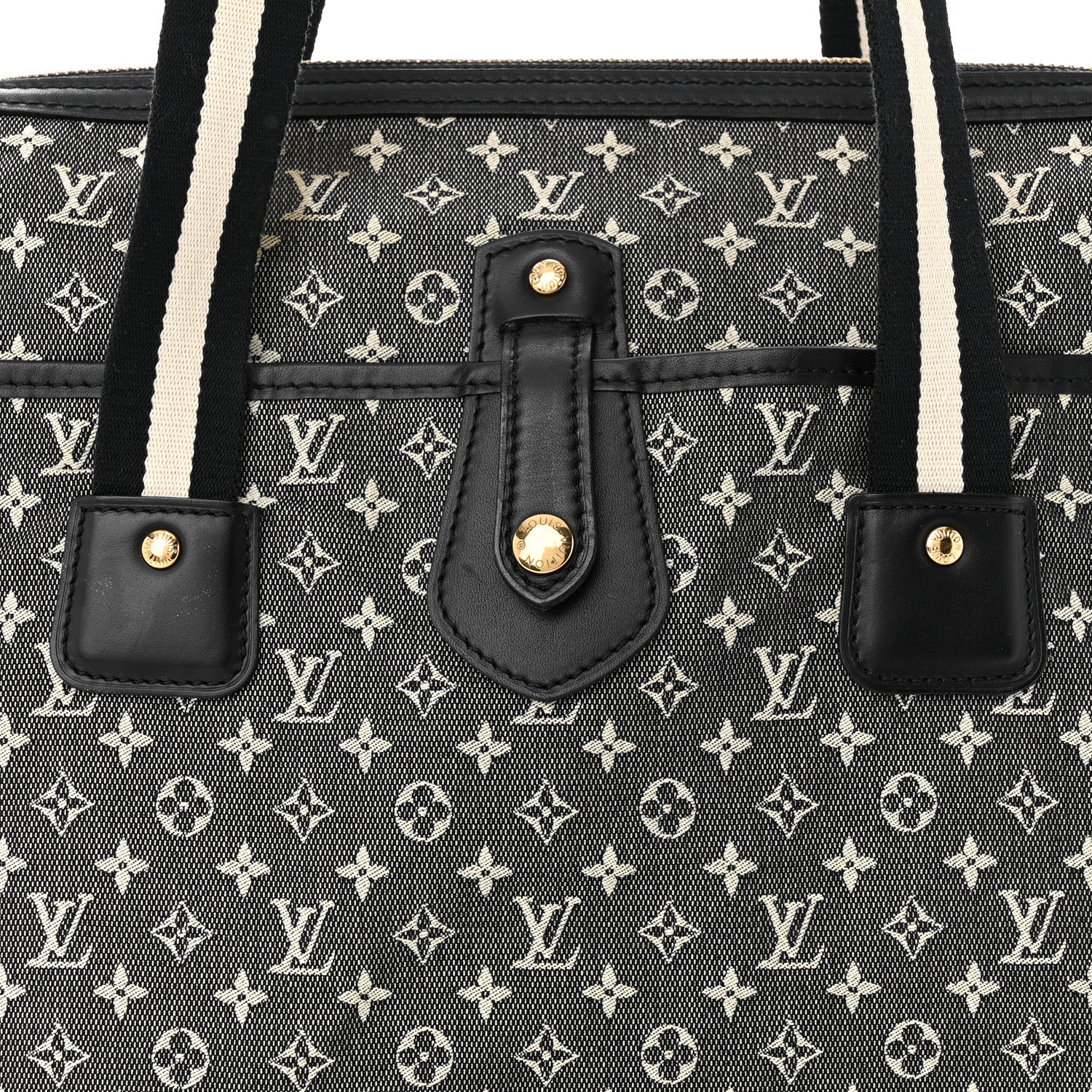 Louis Vuitton Mini Monogram Mary Kate Cabas Black 8 of 12
