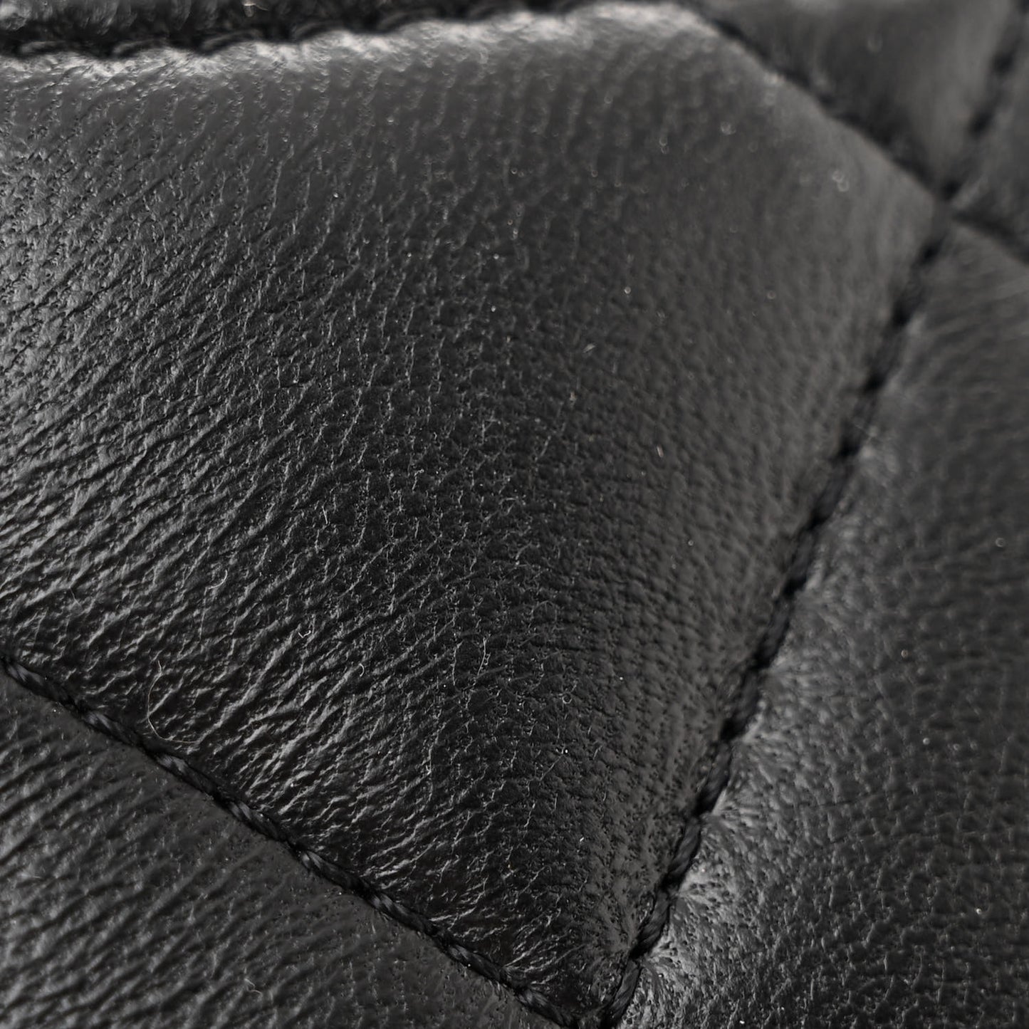 Lambskin Quilted Mini CC Funky Town Flap Black