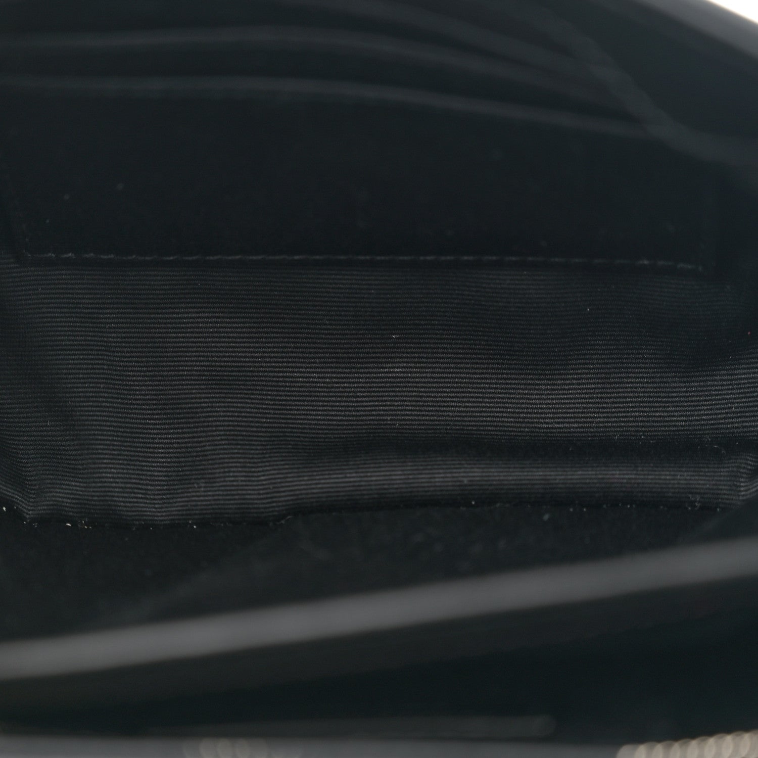 Saint Laurent Calfskin Y Quilted Monogram Toy Loulou Crossbody Bag Black 5 of 10