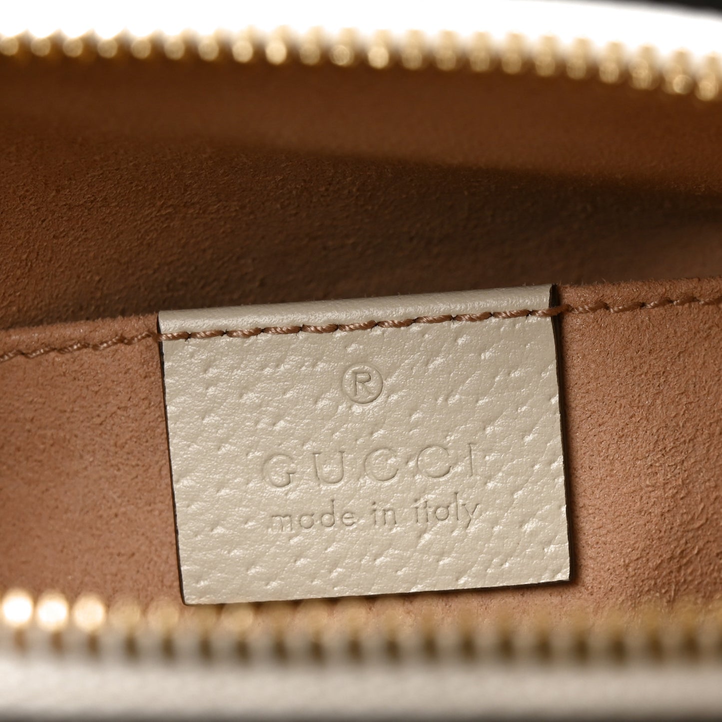 GG Supreme Monogram Flora Web GG Small Ophidia Dome Shoulder Bag White