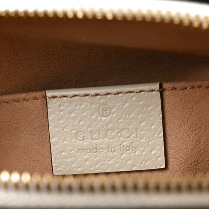 Gucci GG Supreme Monogram Flora Web GG Small Ophidia Dome Shoulder Bag White 11 of 21
