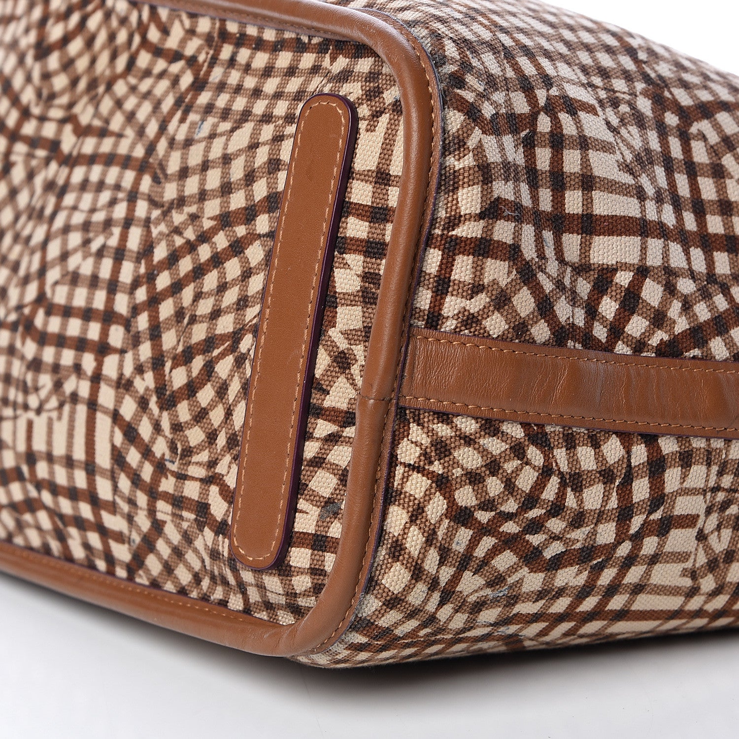 MCM Visetos Medium Liz Reversible Shopper Tote Cognac 22 of 22