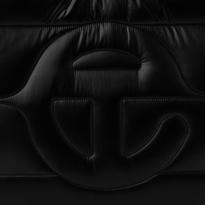 Telfar Nylon Medium Puff Shopping Bag Black 7 of 9