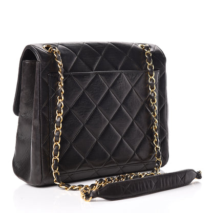 Chanel Lambskin Quilted Shoulder Bag Black 3 of 22