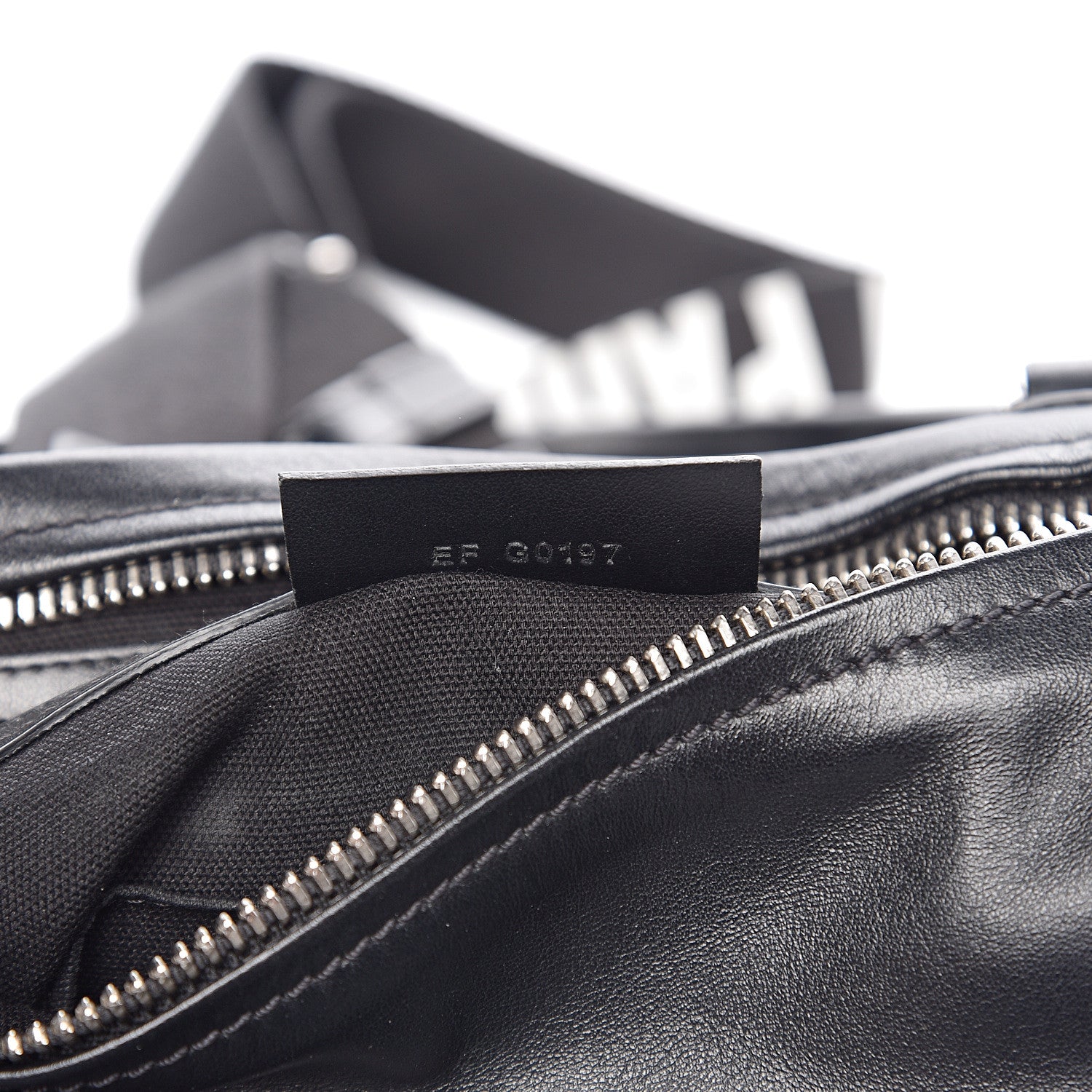 Givenchy Calfskin Medium Pandora Logo Strap Black 6 of 9