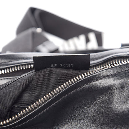 Givenchy Calfskin Medium Pandora Logo Strap Black 6 of 9
