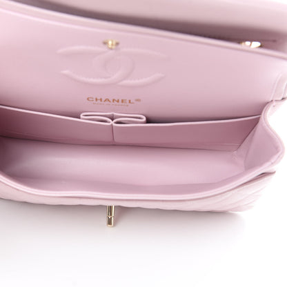 Chanel Caviar Quilted Medium Double Flap Light Pink 5 of 11