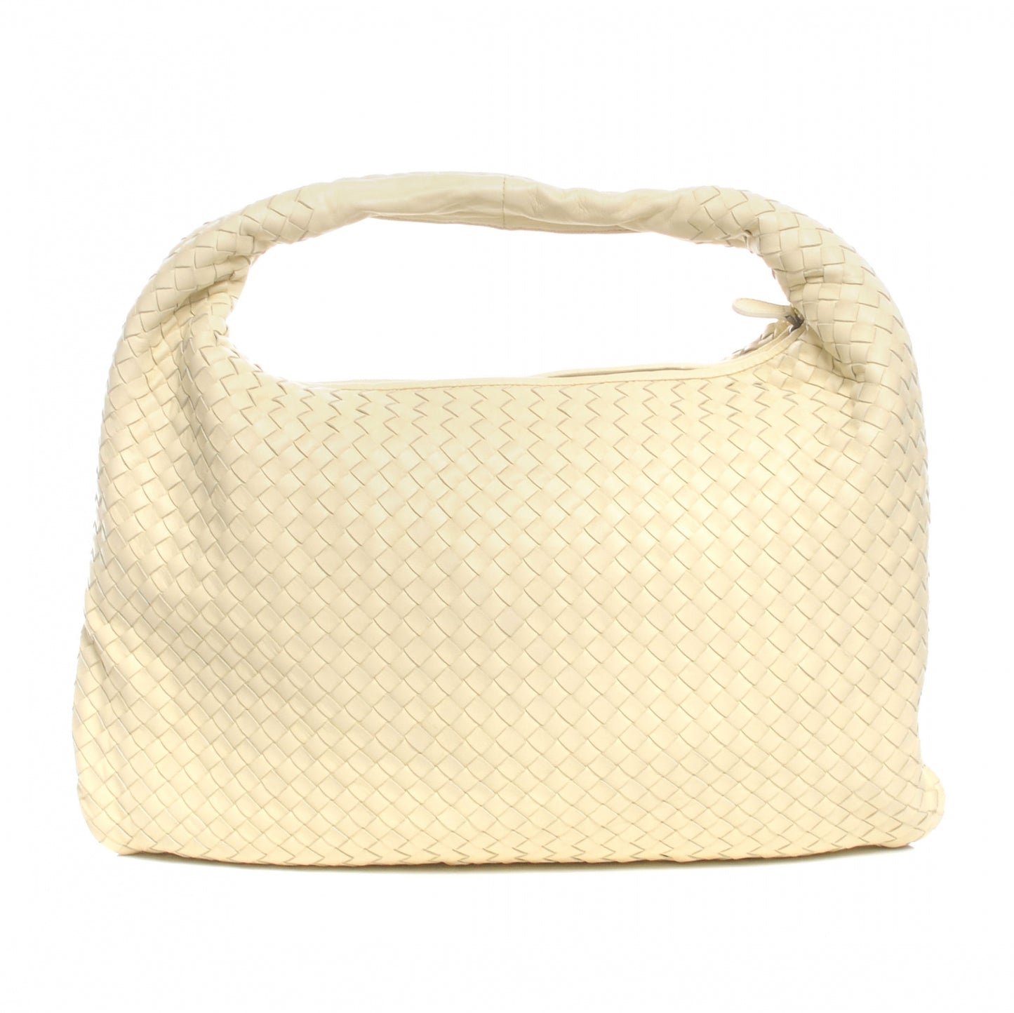 Nappa Intrecciato Large Veneta Hobo Hay