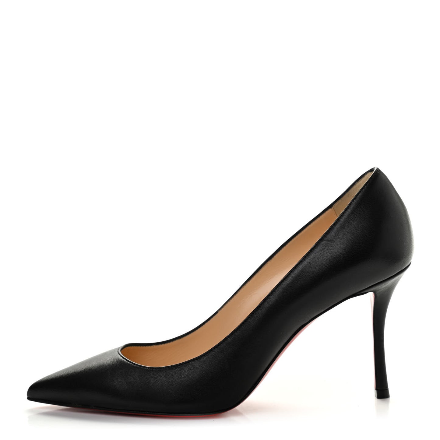 Shiny Nappa Pigalle 85 Pumps 37 Black