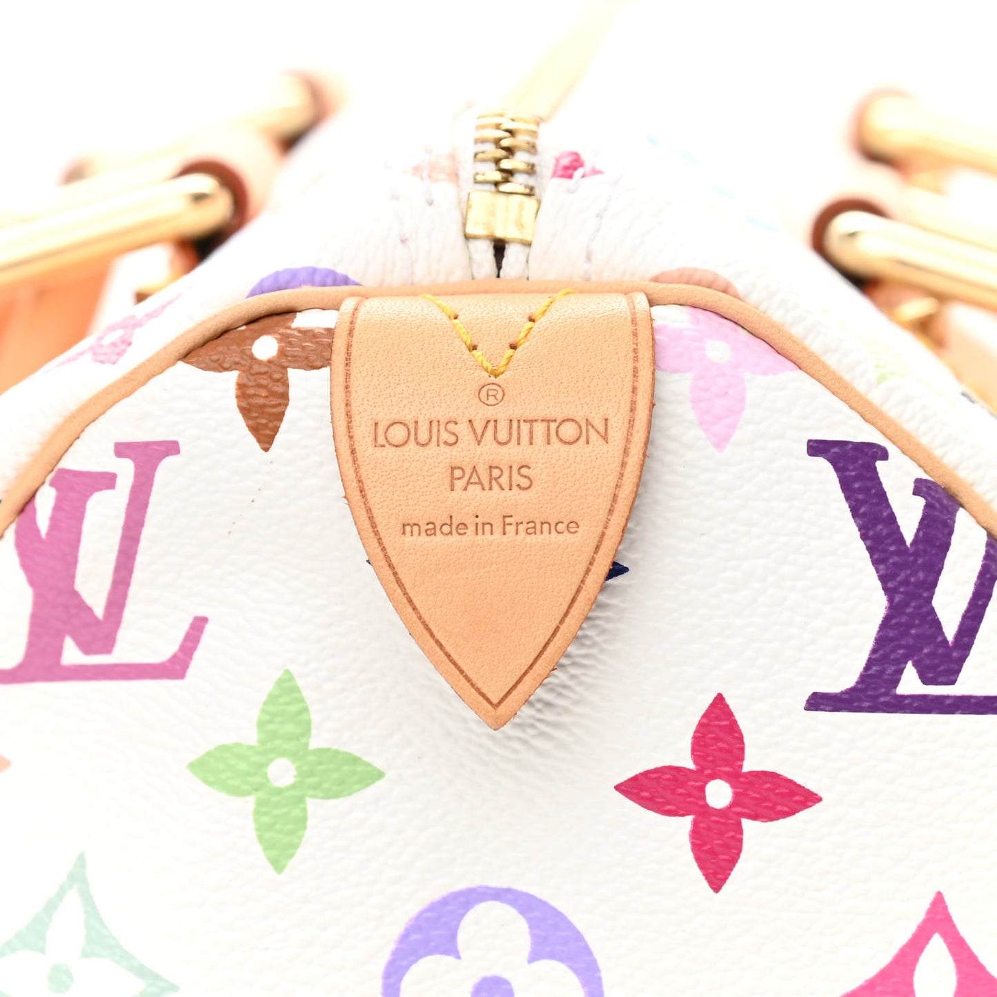 Monogram Multicolor Speedy 30 White
