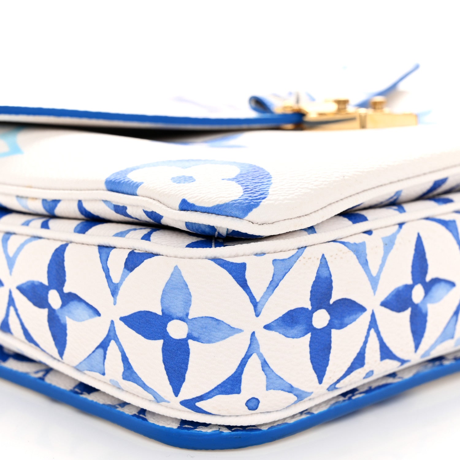 Louis Vuitton Monogram Giant By The Pool Pochette Metis MM Blue 9 of 11