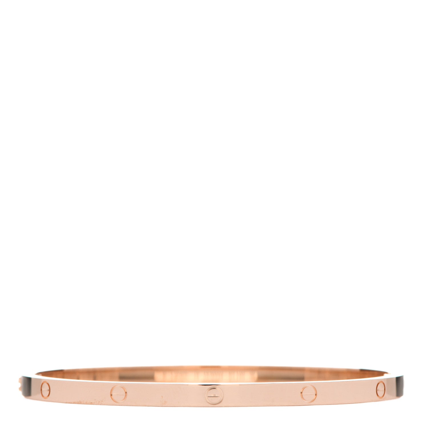Cartier 18K Pink Gold Small LOVE Bracelet 18 2 of 4