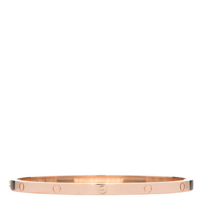 Cartier 18K Pink Gold Small LOVE Bracelet 18 2 of 4