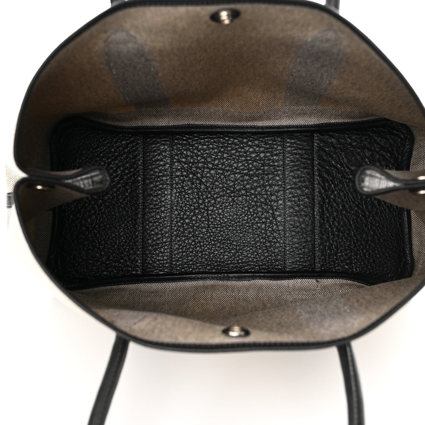 Toile Buffle Skipper Garden Party 36 MM Tote Black