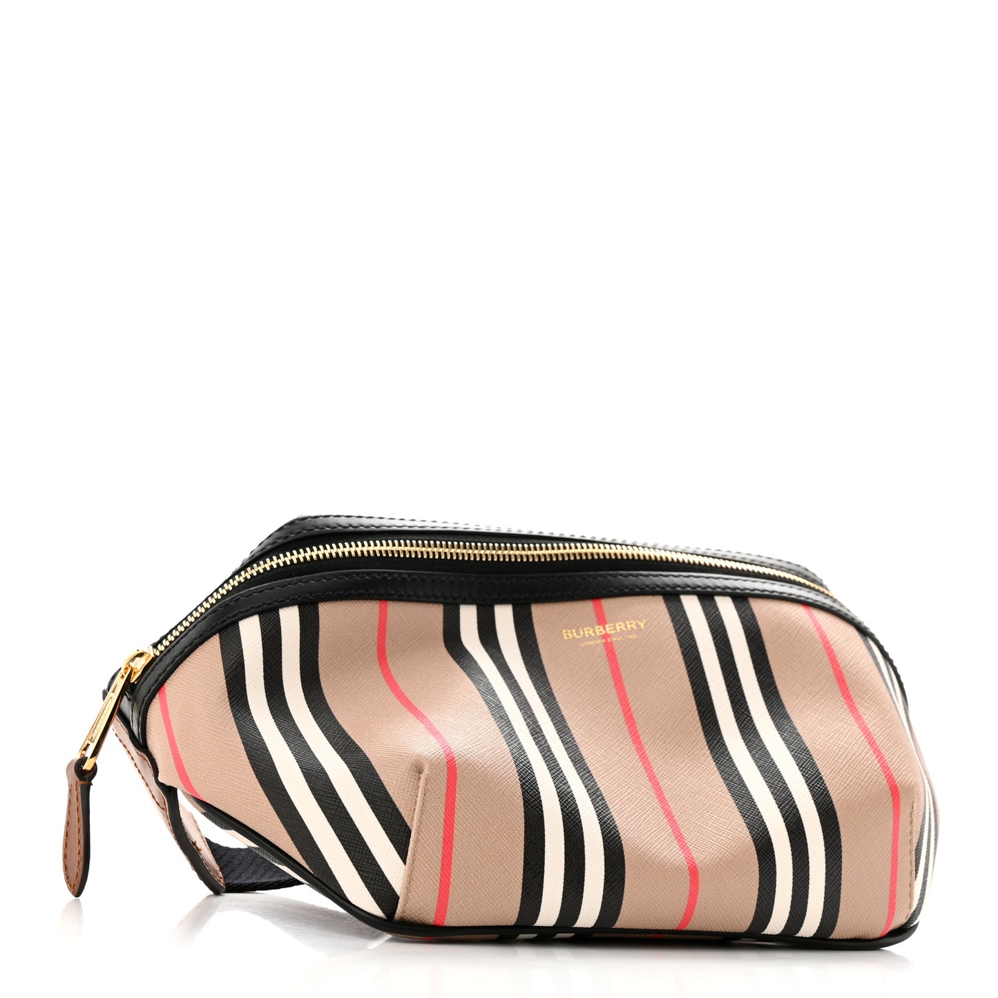 E-Canvas Icon Stripe Sonny Bum Bag Archive Beige