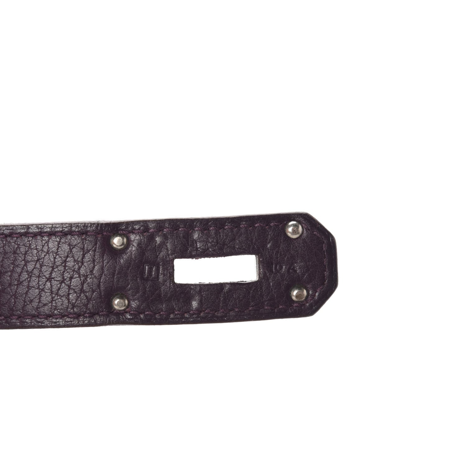 Taurillon Clemence JPG Birkin 42 Raisin