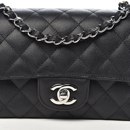 Chanel Caviar Quilted Mini Rectangular Flap Black 11 of 11