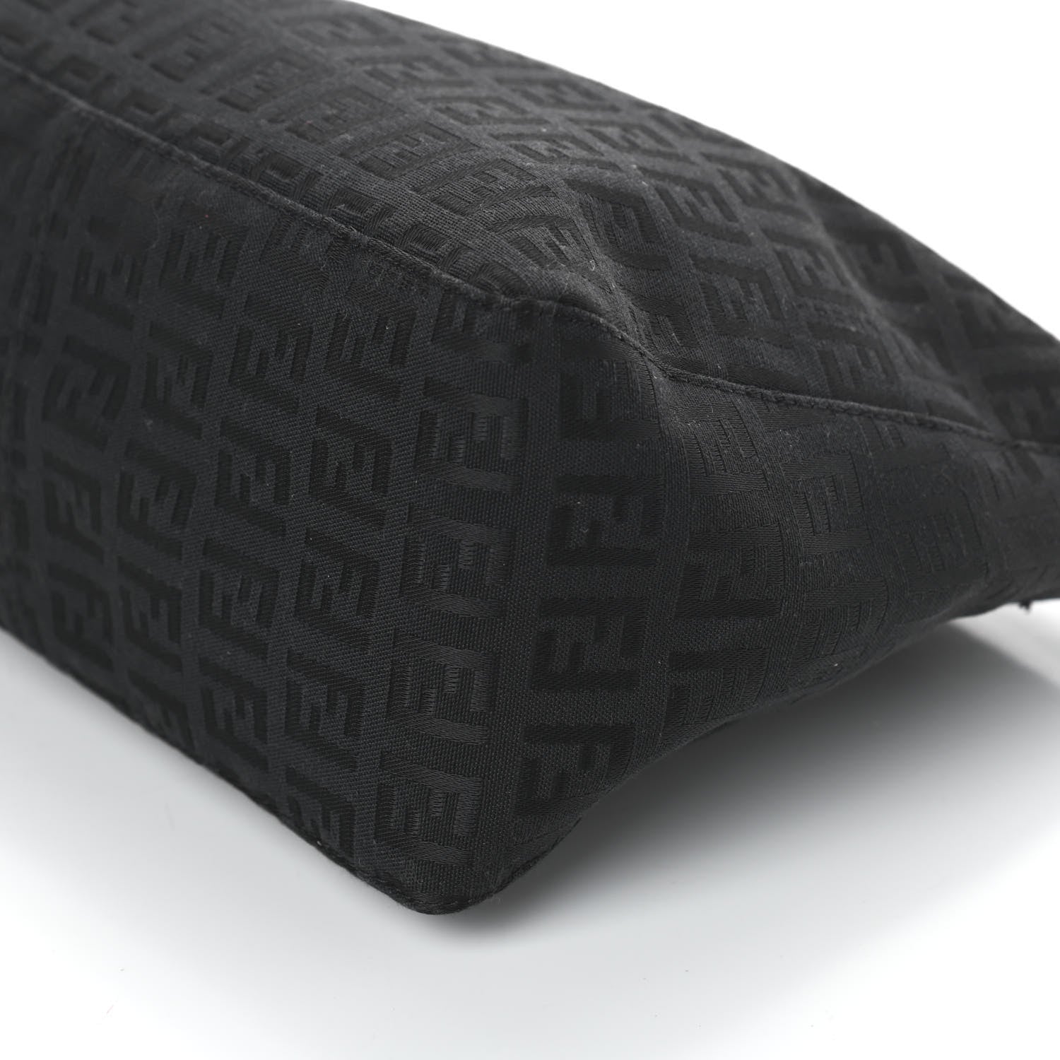 Fendi Zucchino Mini Pochette Black 8 of 8
