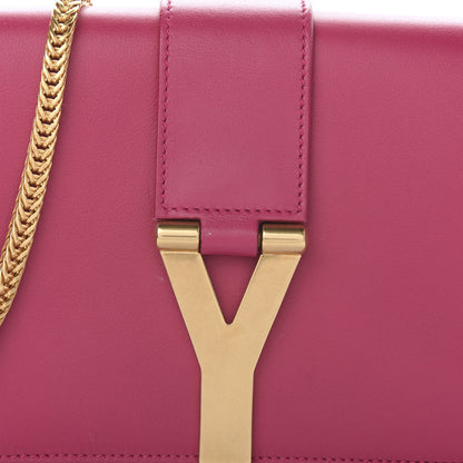 Saint Laurent Calfskin Small Classic Y Satchel Fuchsia 9 of 9
