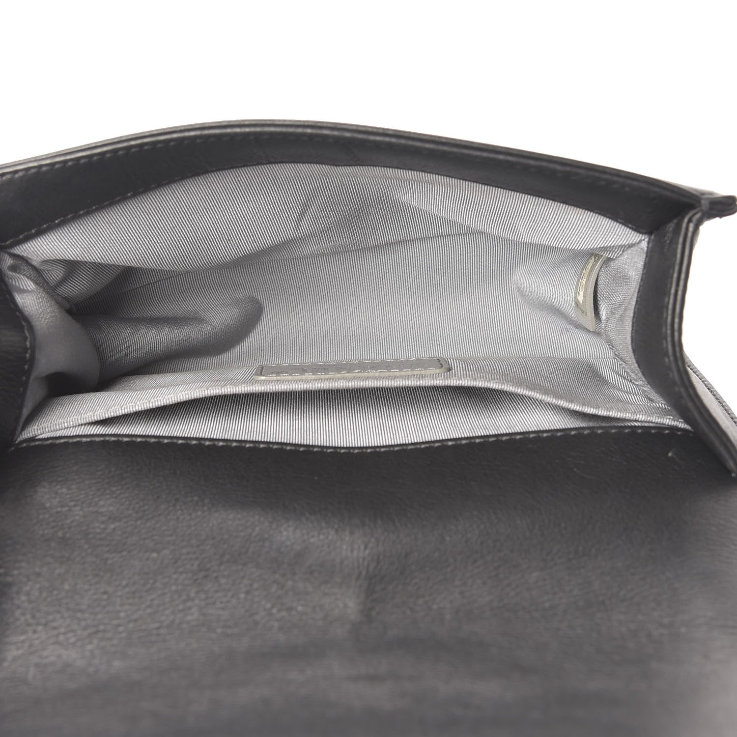 Chanel Calfskin Quilted Small Boy Flap Dark Grey 5 of 9