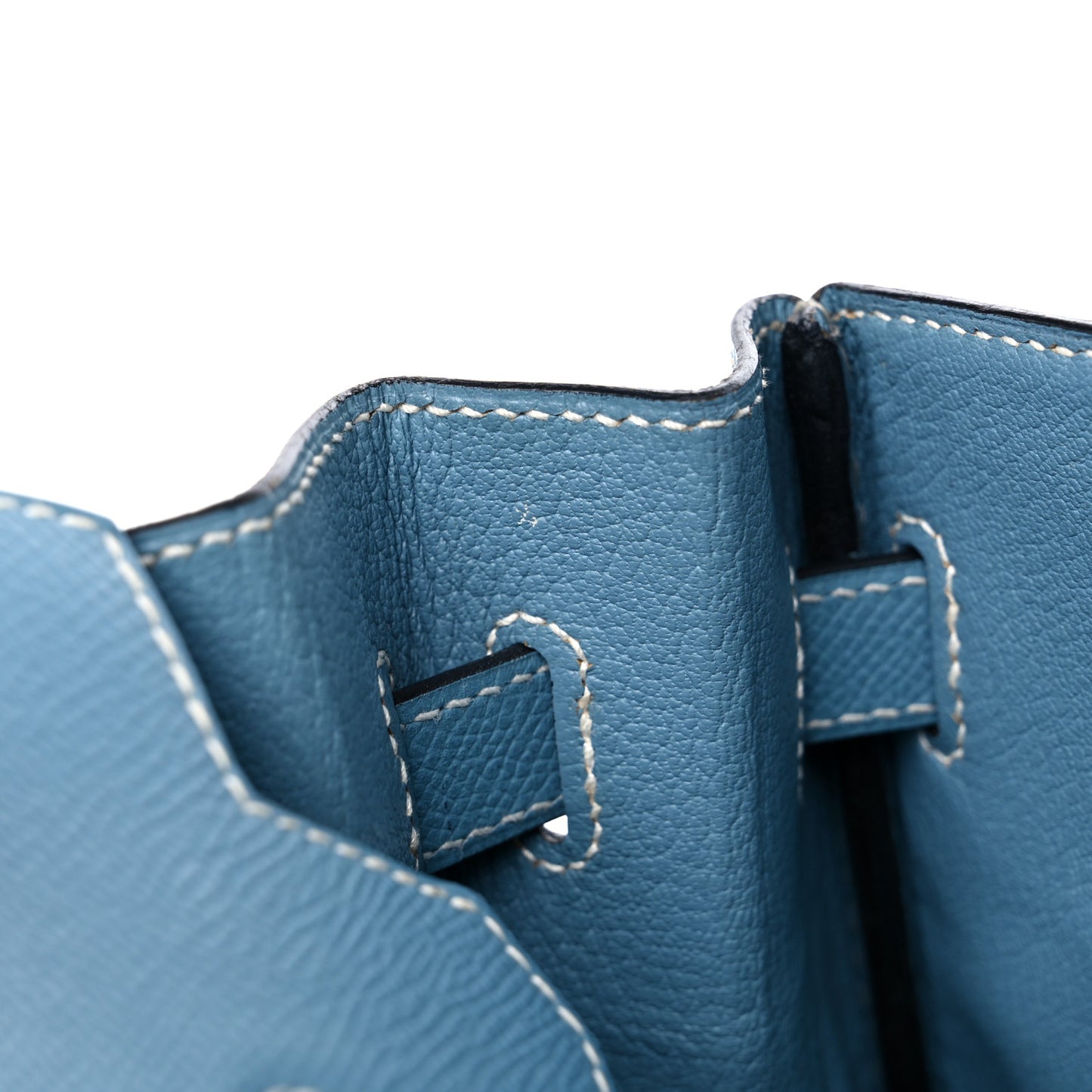 Epsom HAC Birkin 28 Blue Jean