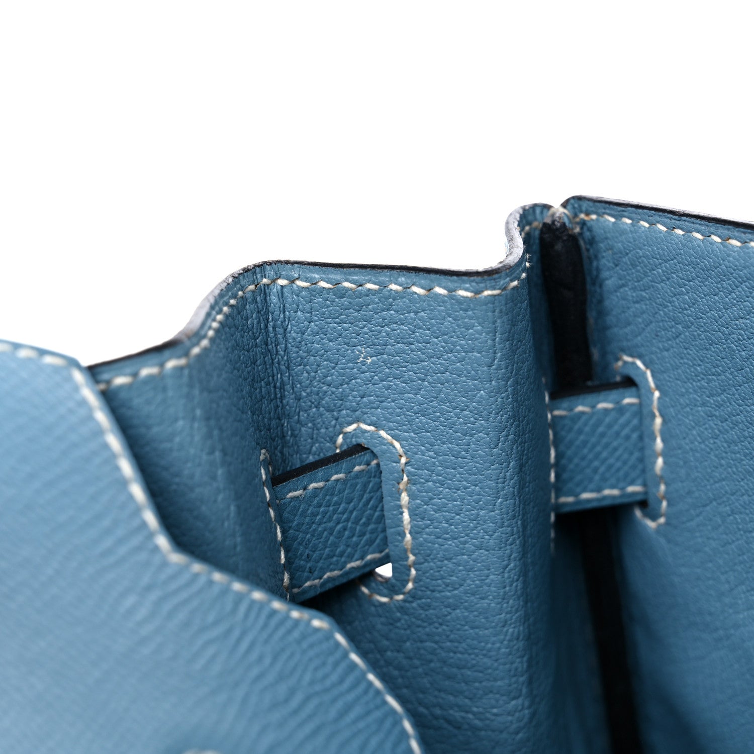 Hermes Epsom HAC Birkin 28 Blue Jean 14 of 15
