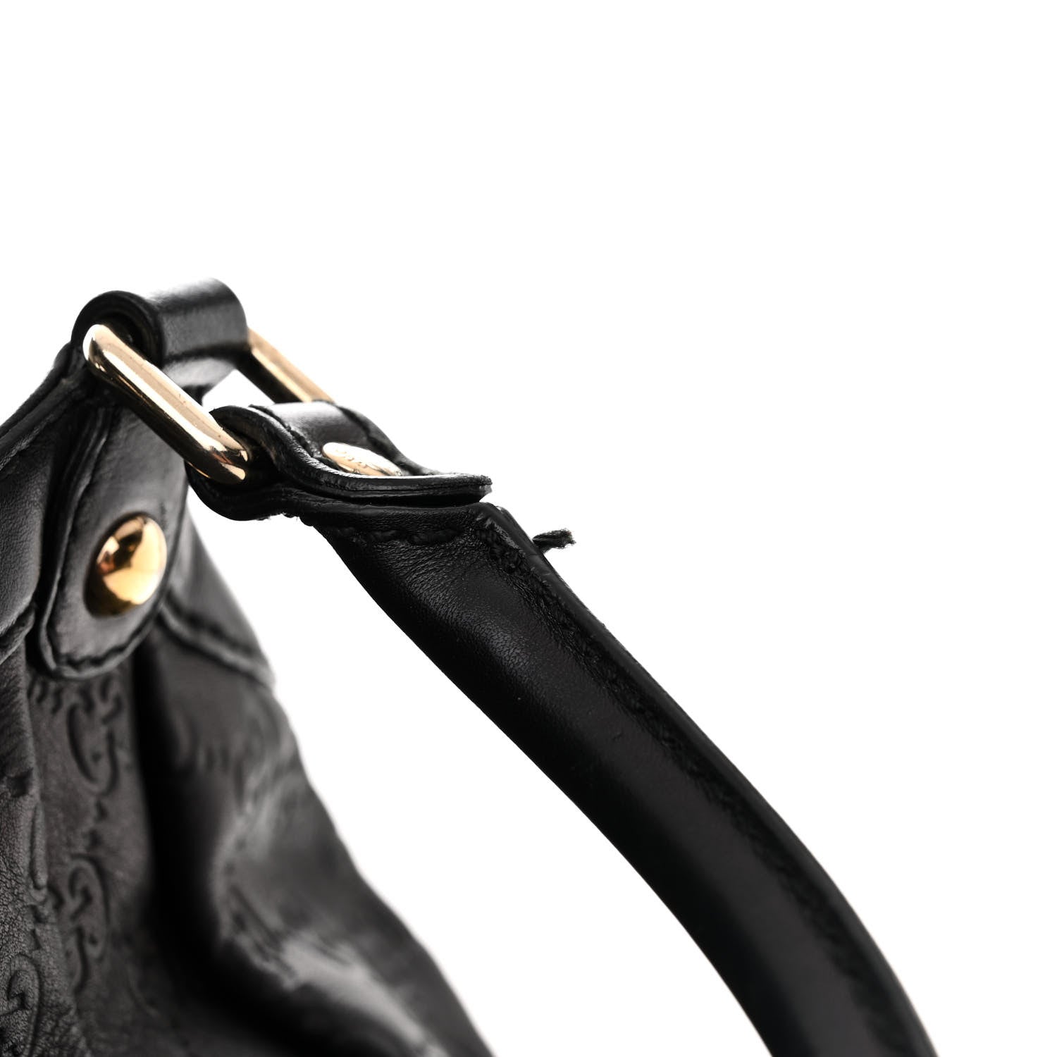Gucci Guccissima Medium Sukey Tote Black 11 of 18