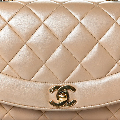 Chanel Lambskin Quilted Small Single Flap Beige 8 of 12