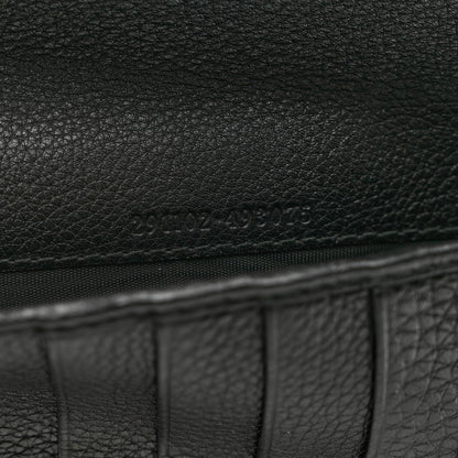 Gucci Pebbled Calfskin Soho Zip Around Wallet Black 6 of 7