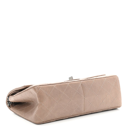 Chanel Aged Calfskin Quilted 2.55 Reissue 226 Flap Taupe 4 of 10