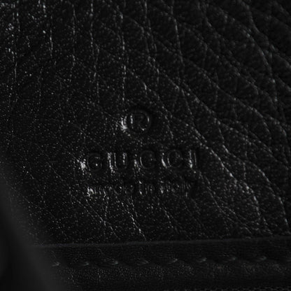 Gucci Pebbled Calfskin Soho Zip Around Wallet Black 6 of 7