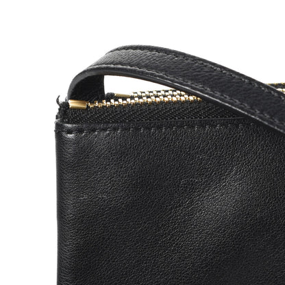 Celine Lambskin Small Trio Crossbody Bag Black 11 of 12