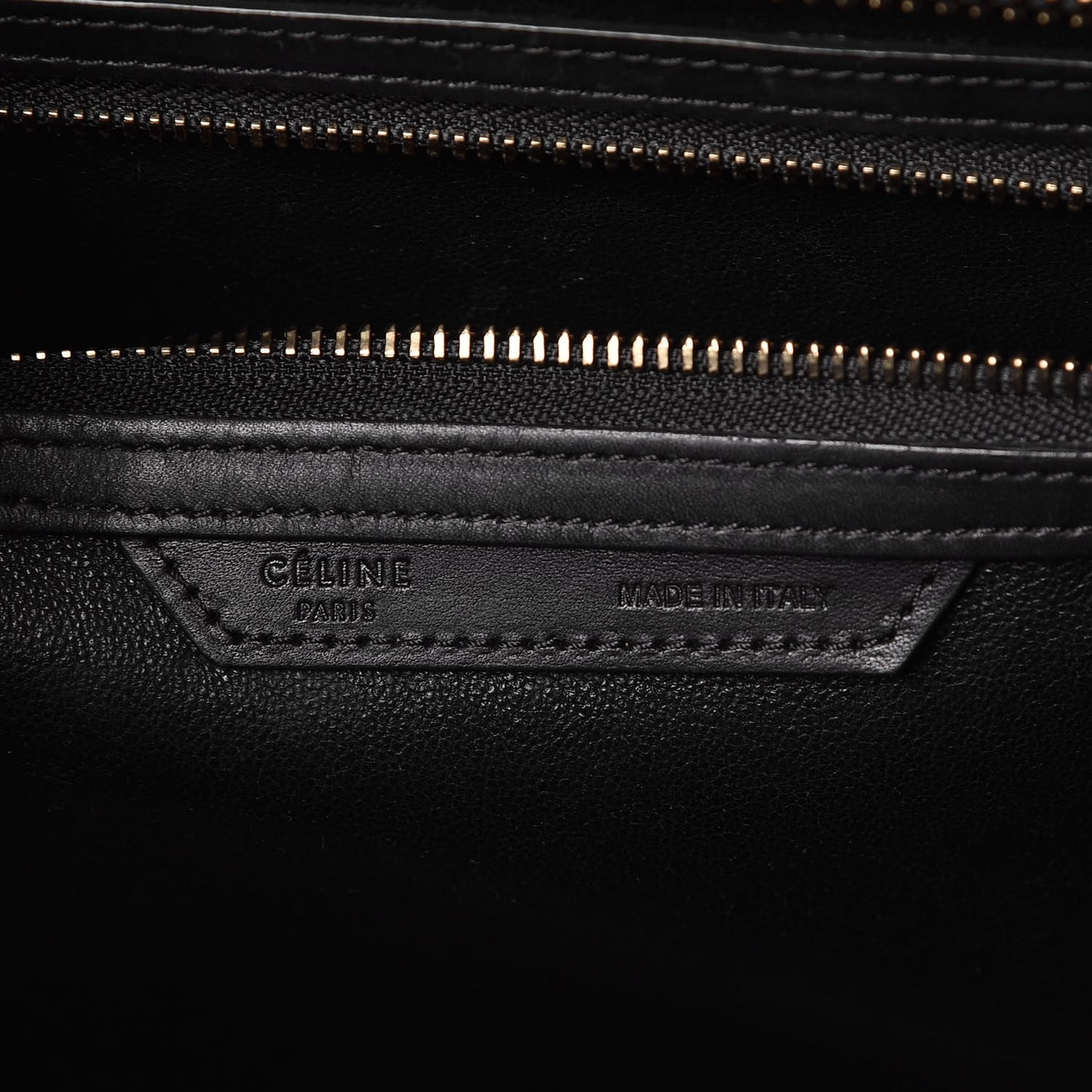 Satin Calfskin Mini Tri-Color Luggage Dark Grey