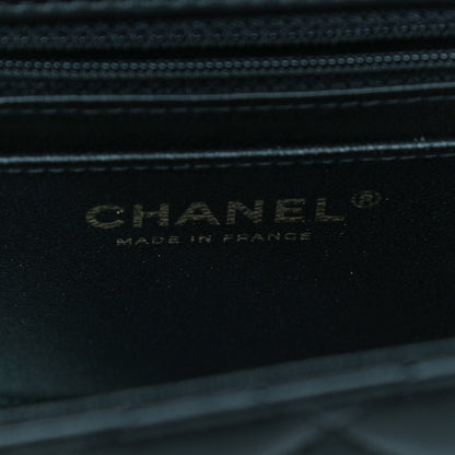 Chanel Lambskin Quilted Mini Square Flap Black 5 of 12