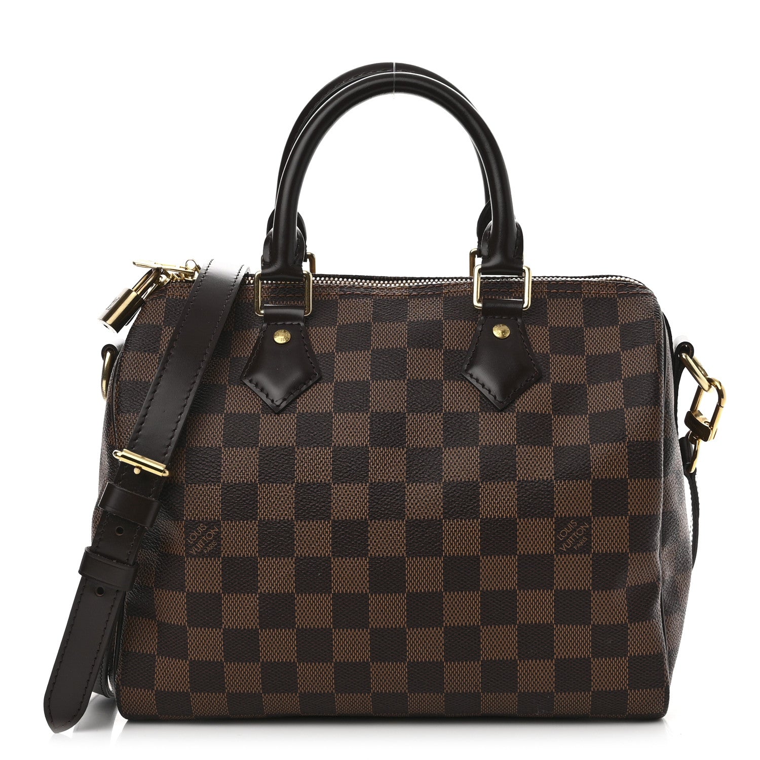 Louis Vuitton Damier Ebene Speedy Bandouliere 25 1 of 10