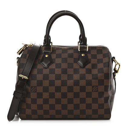 Louis Vuitton Damier Ebene Speedy Bandouliere 25 1 of 10