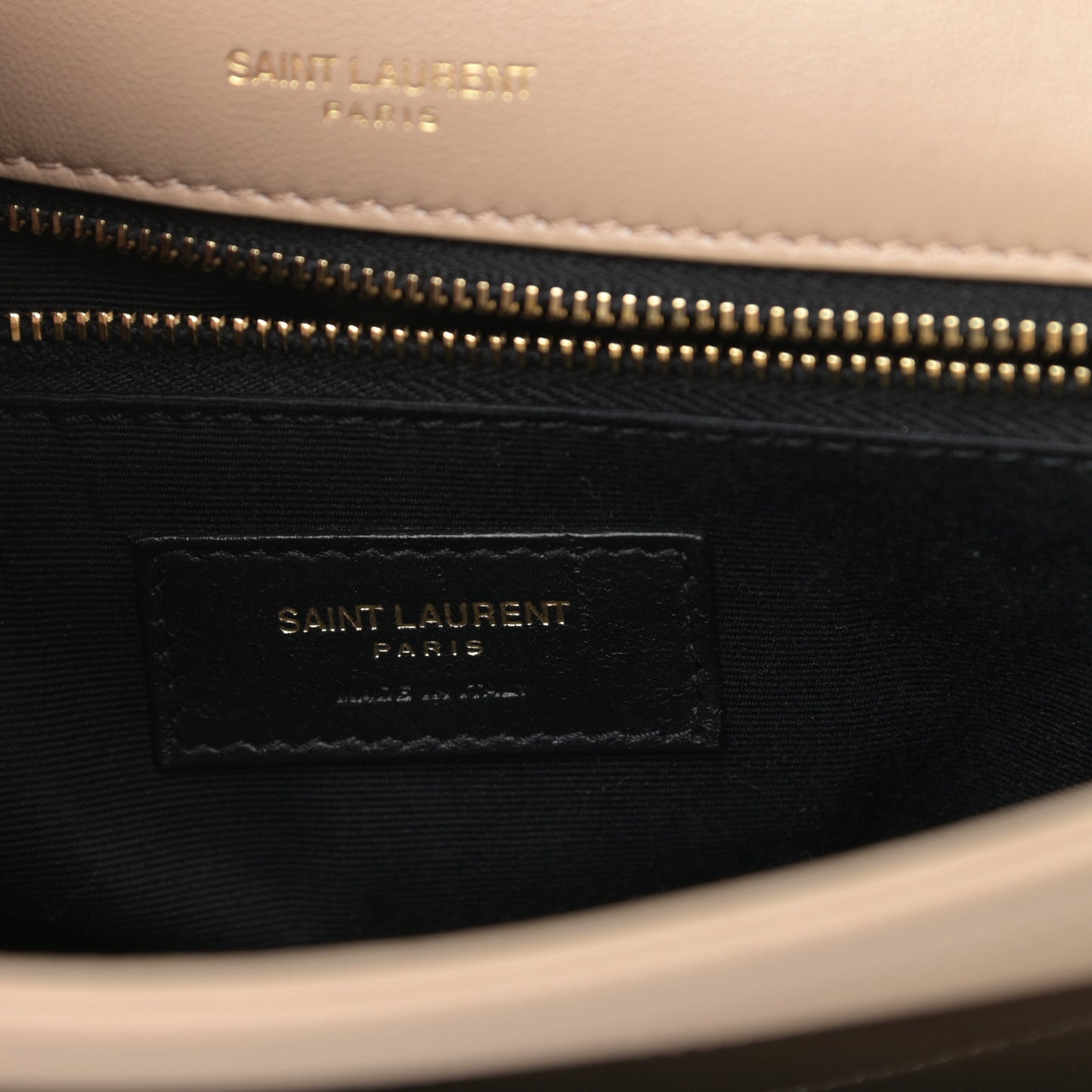 Lambskin Matelasse Monogram Medium Niki Chain Satchel Dark Beige